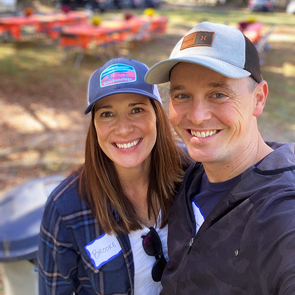 Matt and Brooke from Peak City Web Design  - friendly local web designers in Apex