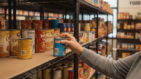 Local food pantry helping the community