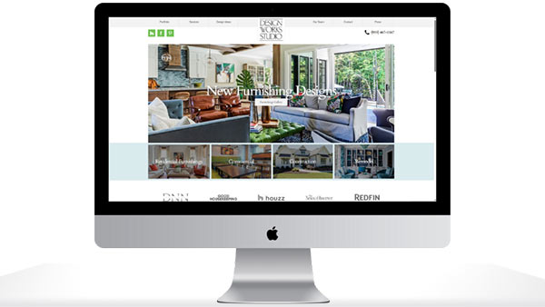 Completed website design by Peak City Web Design